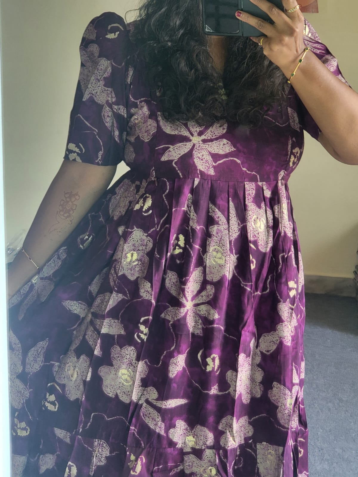 Modal chanderi feeding party wear dresses