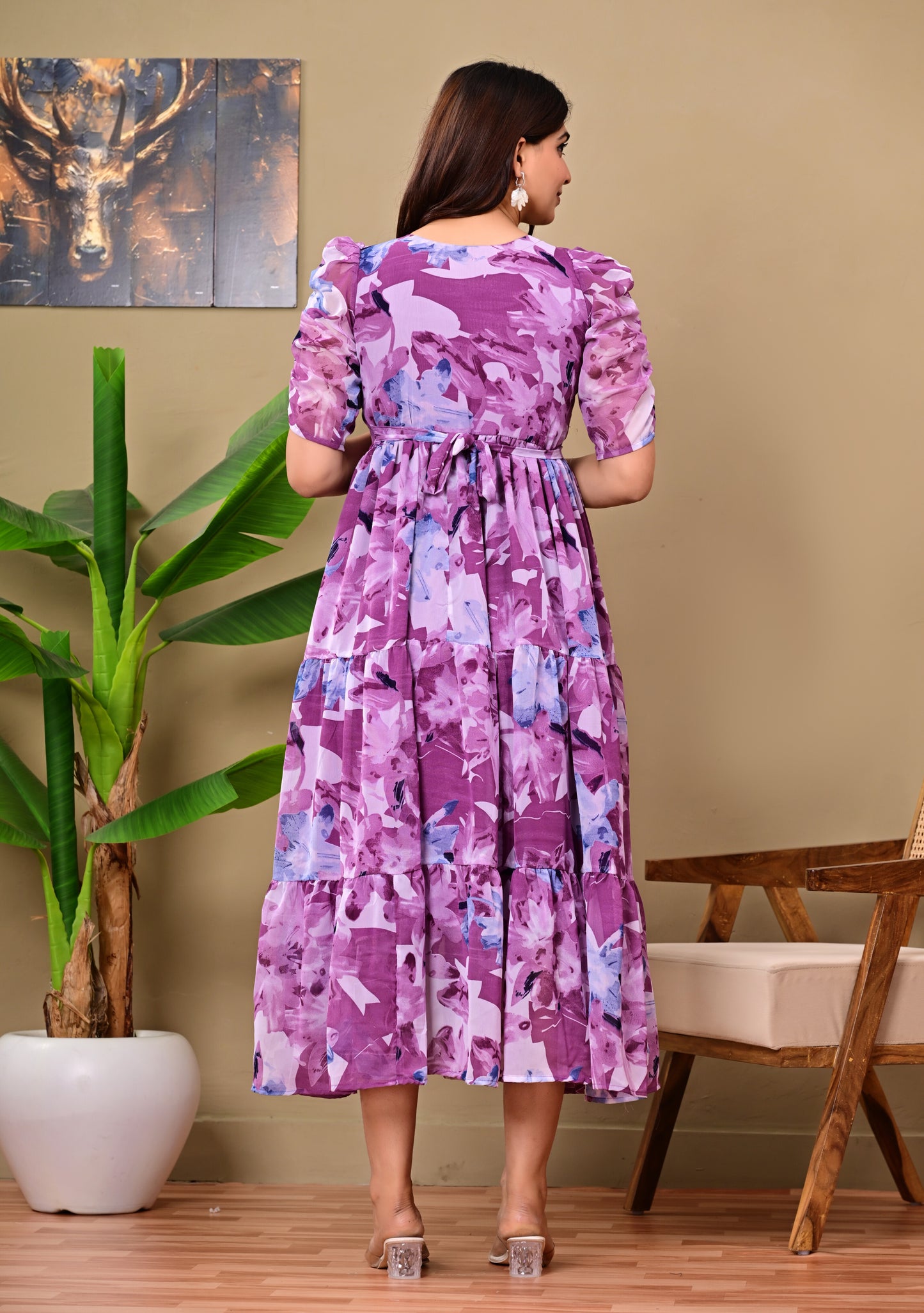 GORGETTE FEEDING KURTIS