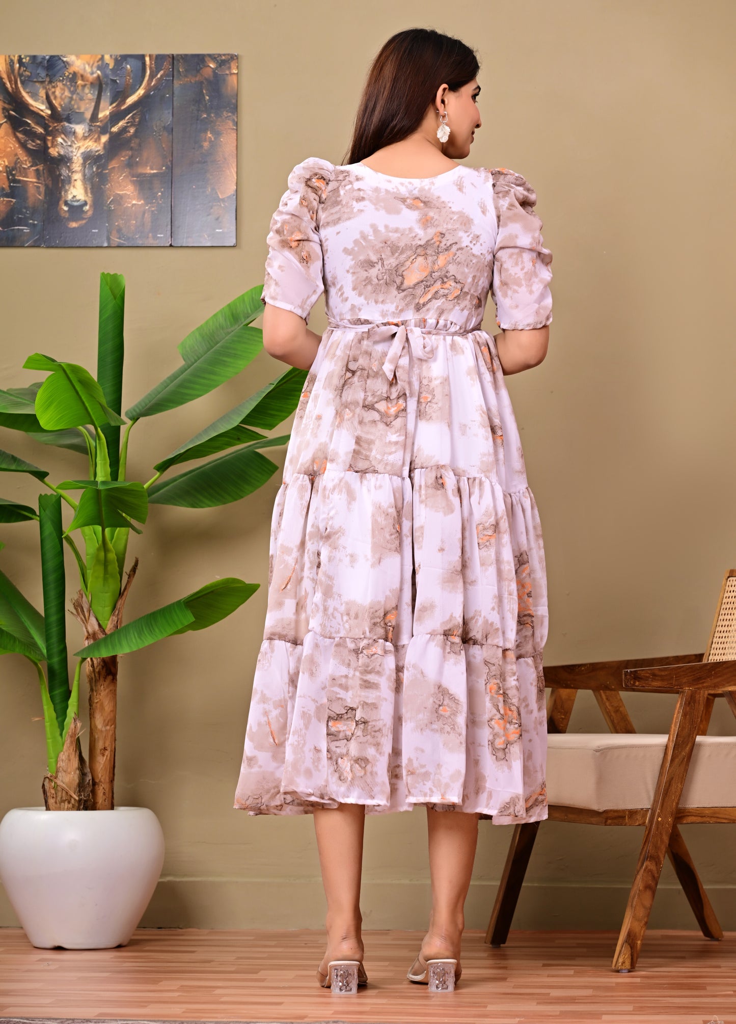 GORGETTE FEEDING KURTIS