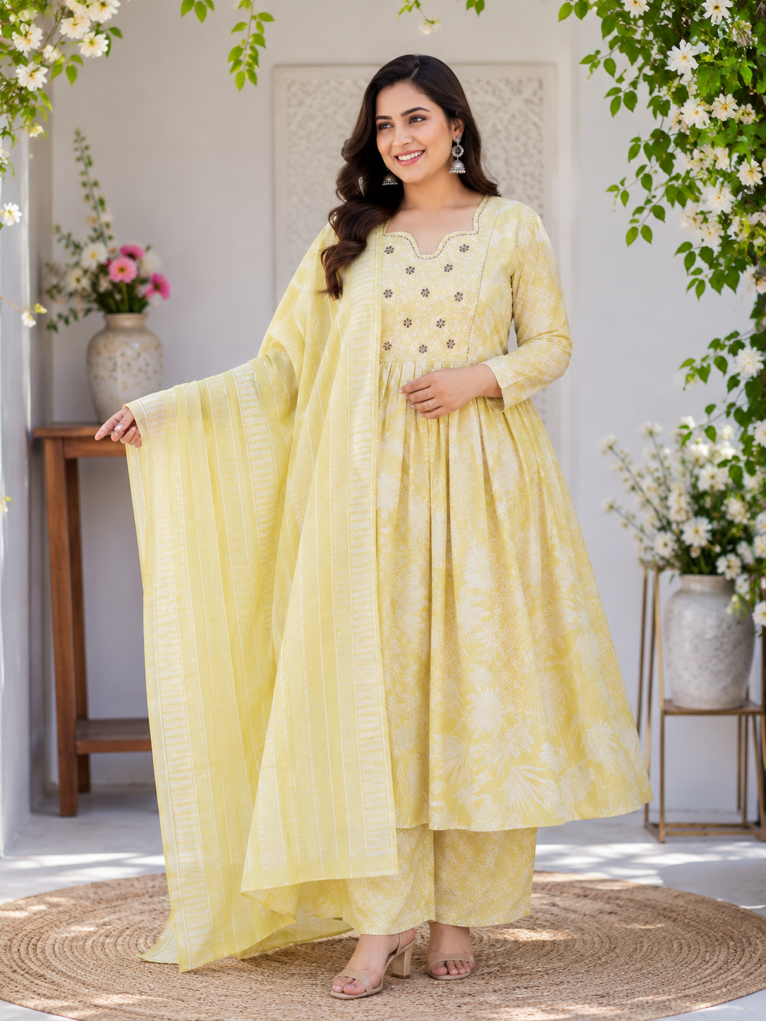 3pc sets in handloom cotton 2ndylw