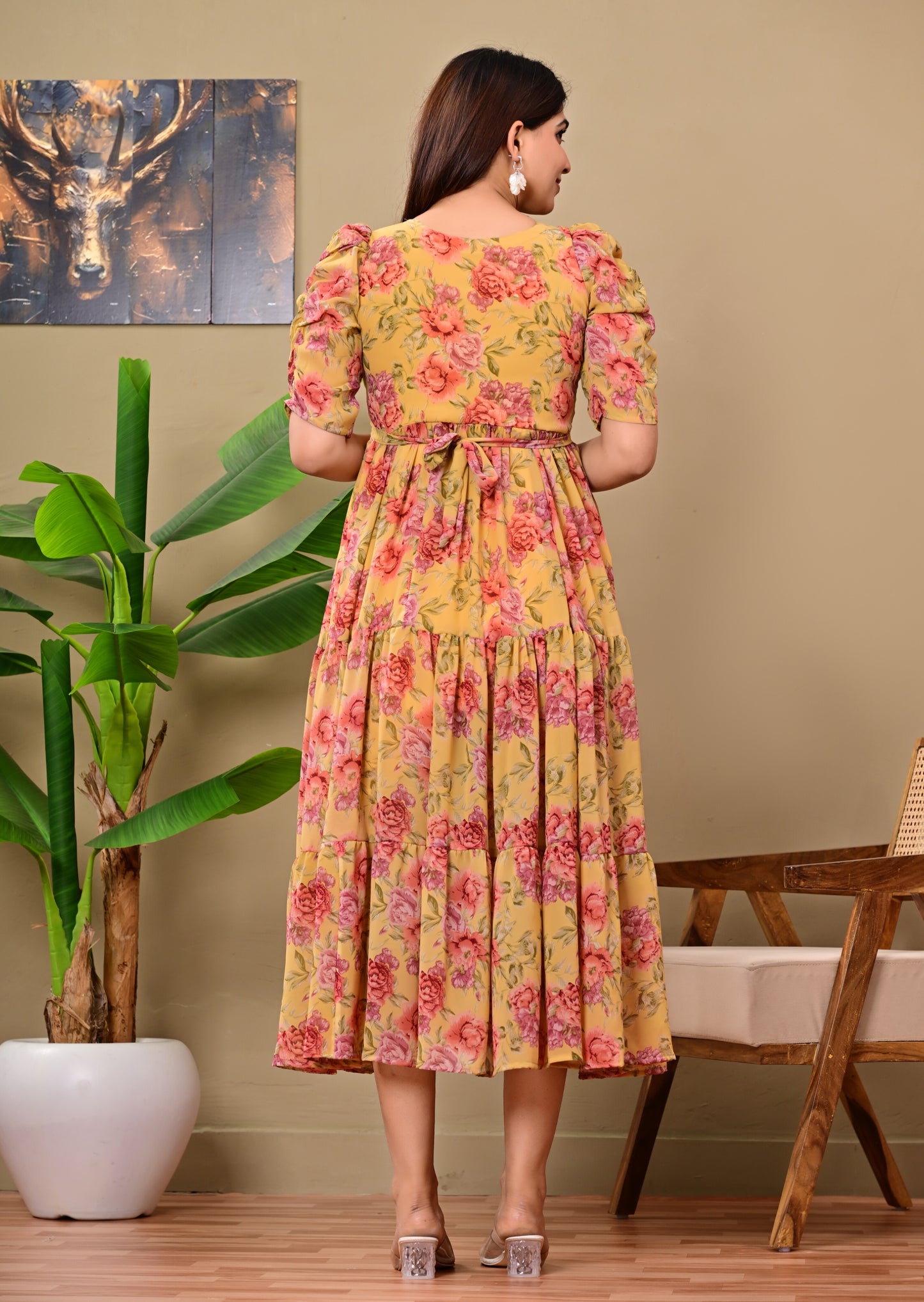 GORGETTE FEEDING KURTIS