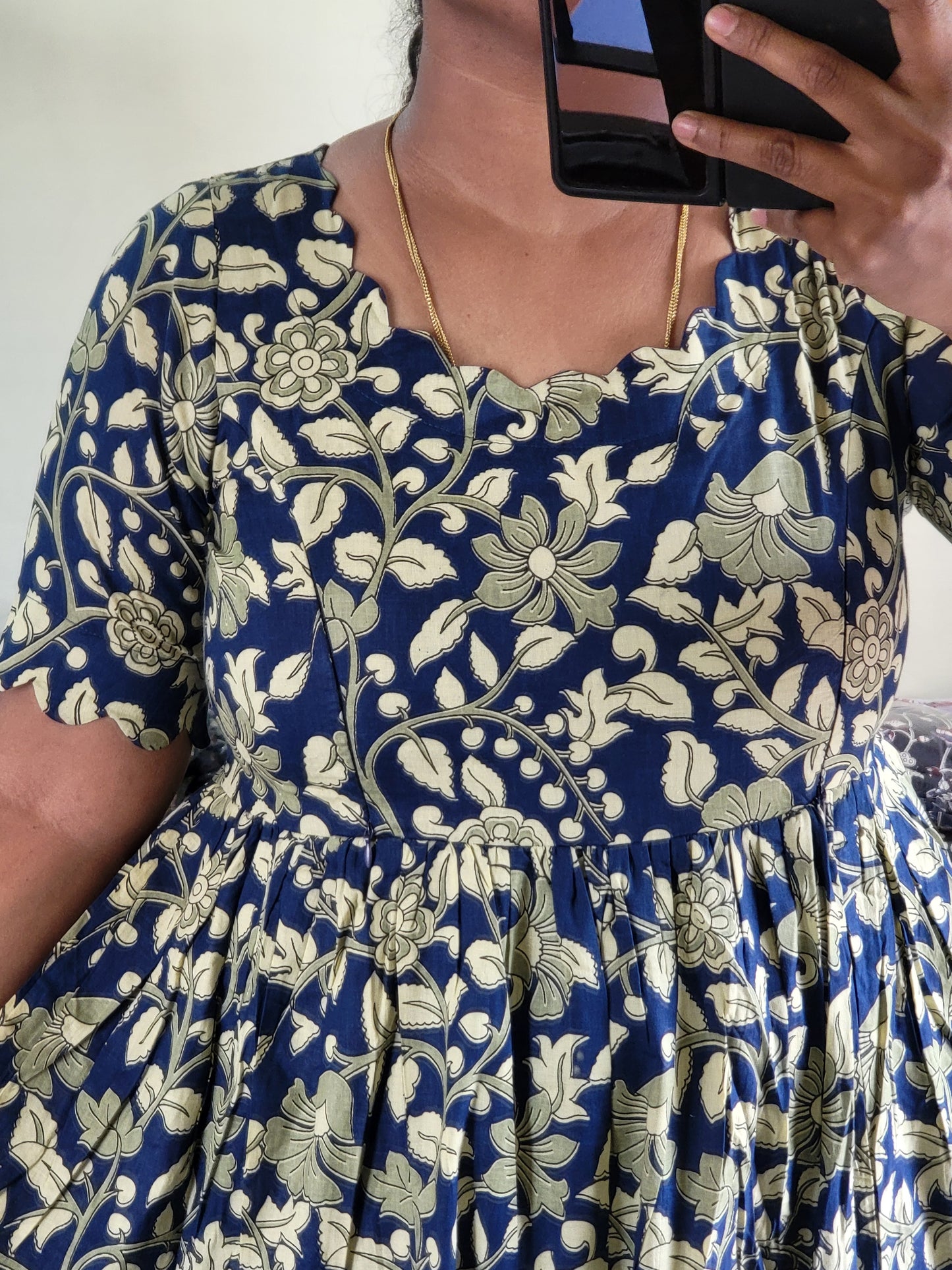 Kalamkaari feeding kurtis