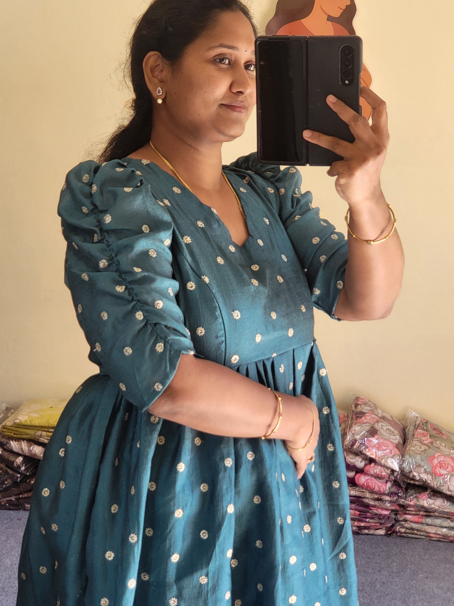 Partywear 1pc in feeding