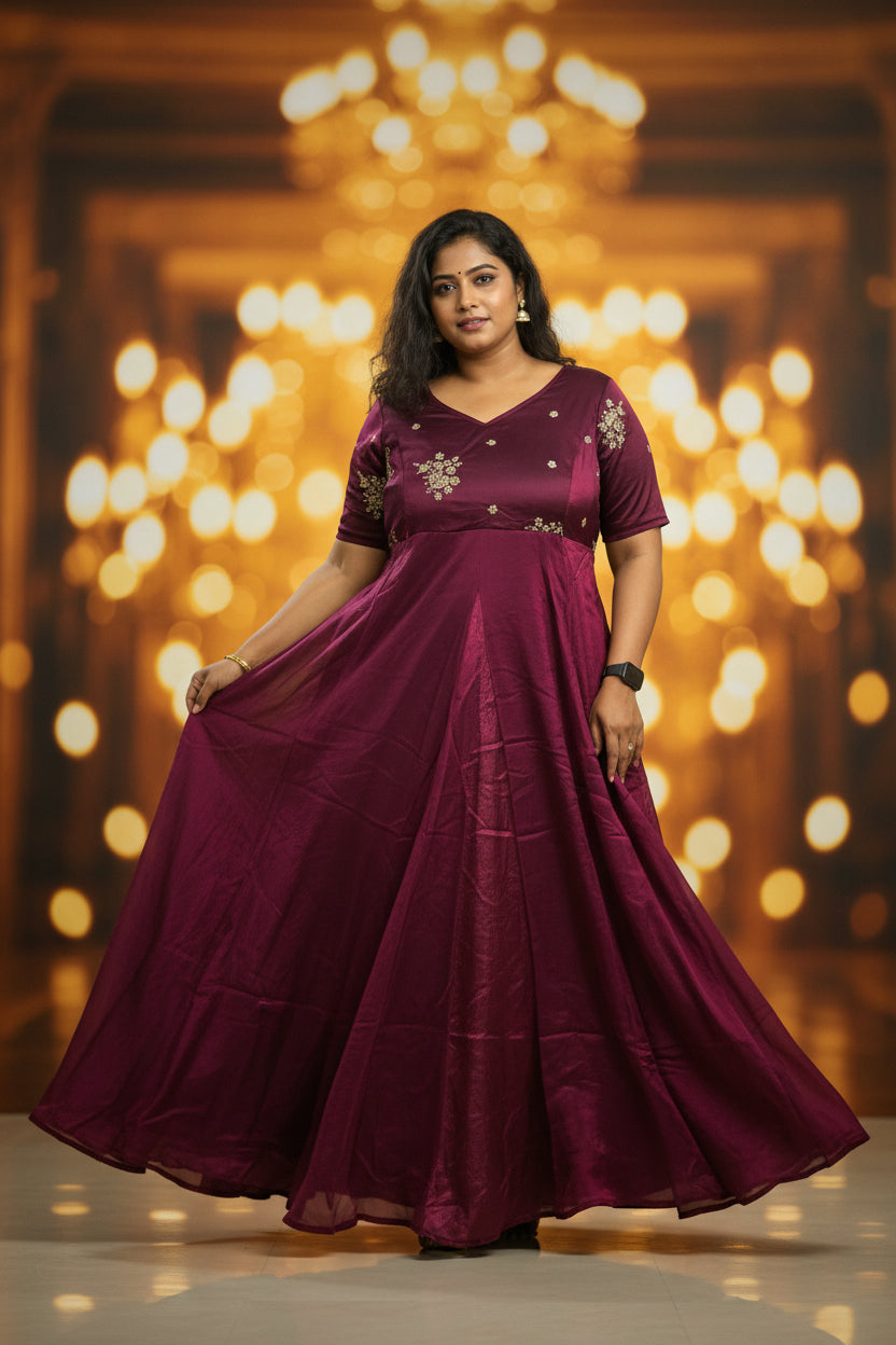 Partywear feeding 1pc wineclr