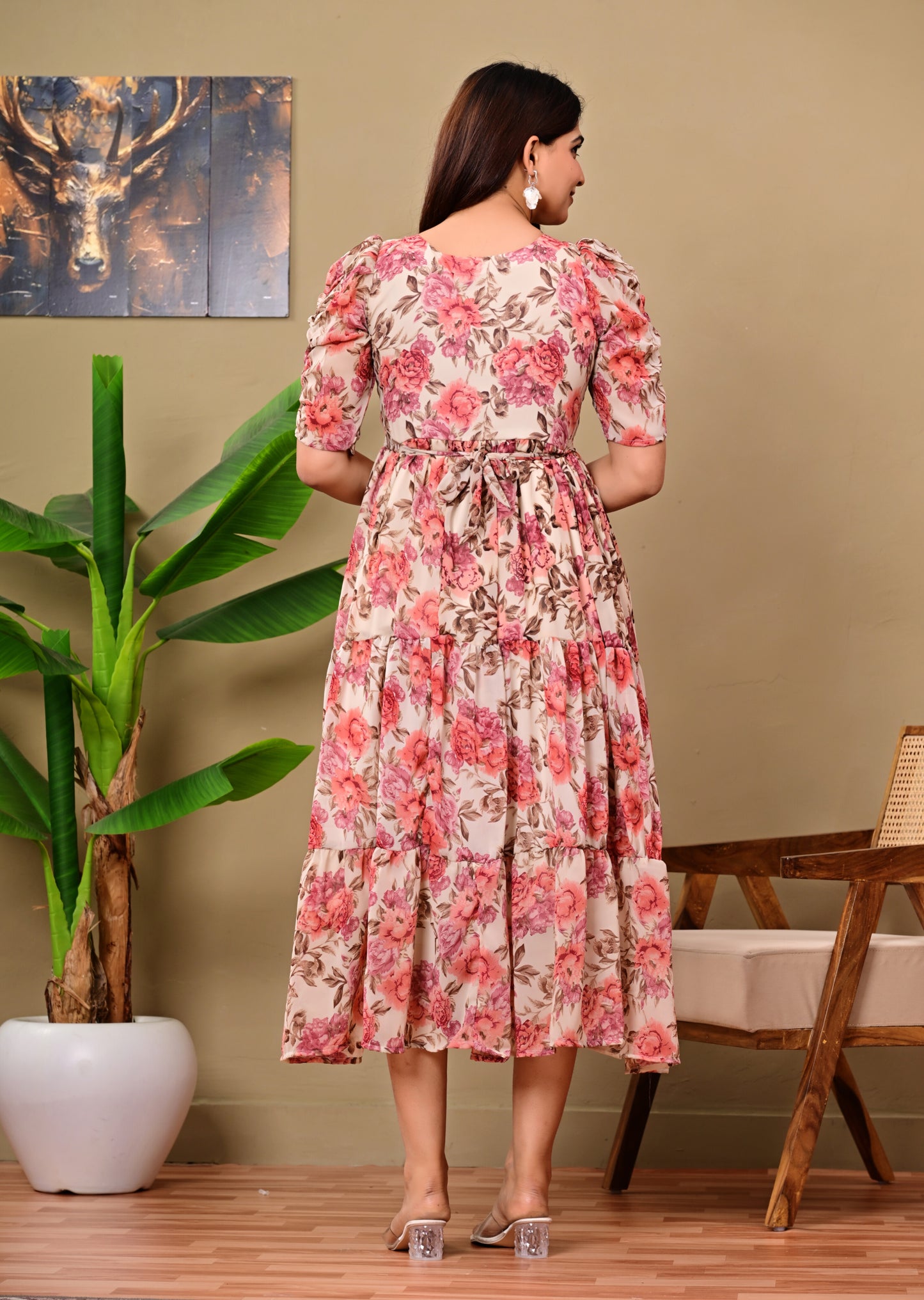 GORGETTE FEEDING KURTIS