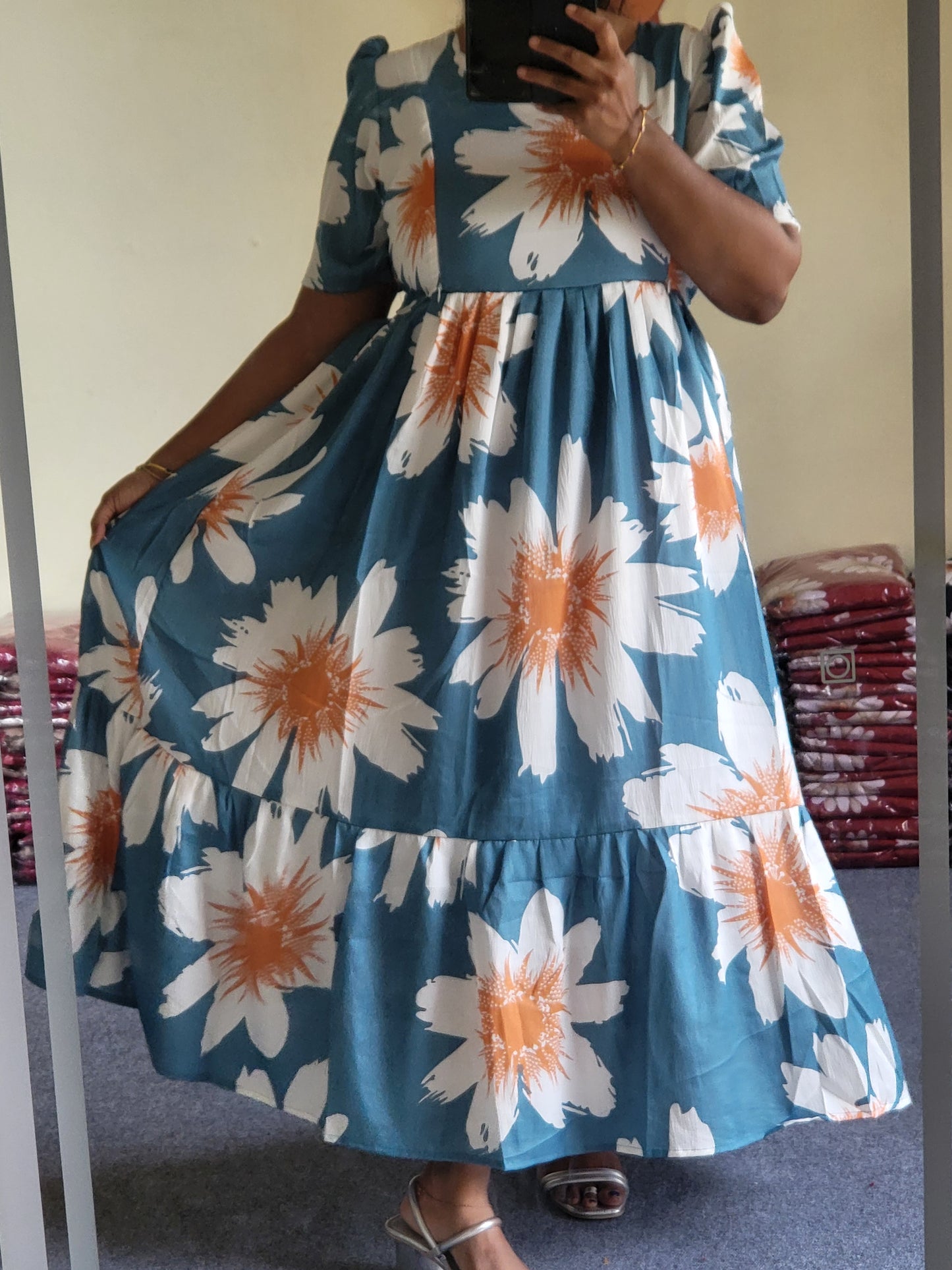 Deltacrepe feeding kurtis