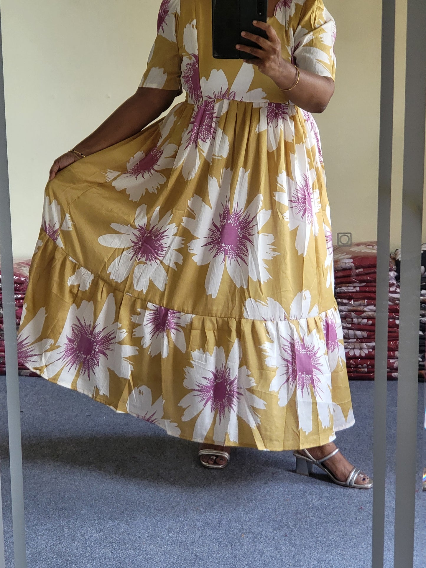 Deltacrepe feeding kurtis