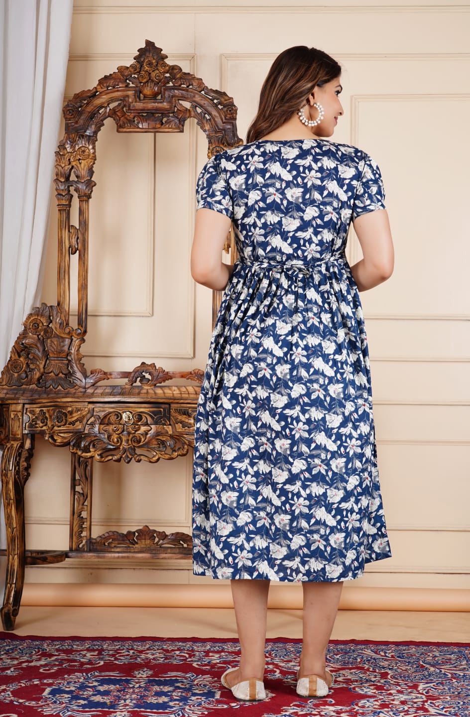 Pure cotton feeding Anarkali Kurtis