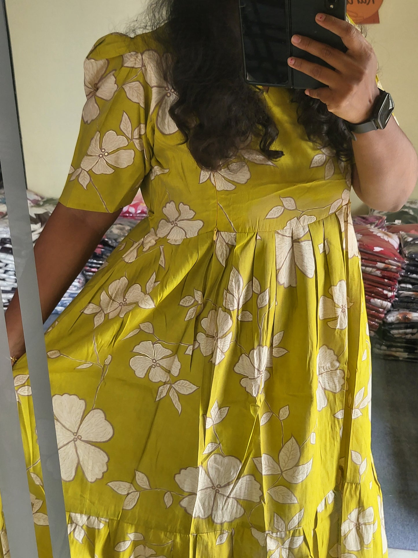 Modal chanderi feeding dresses