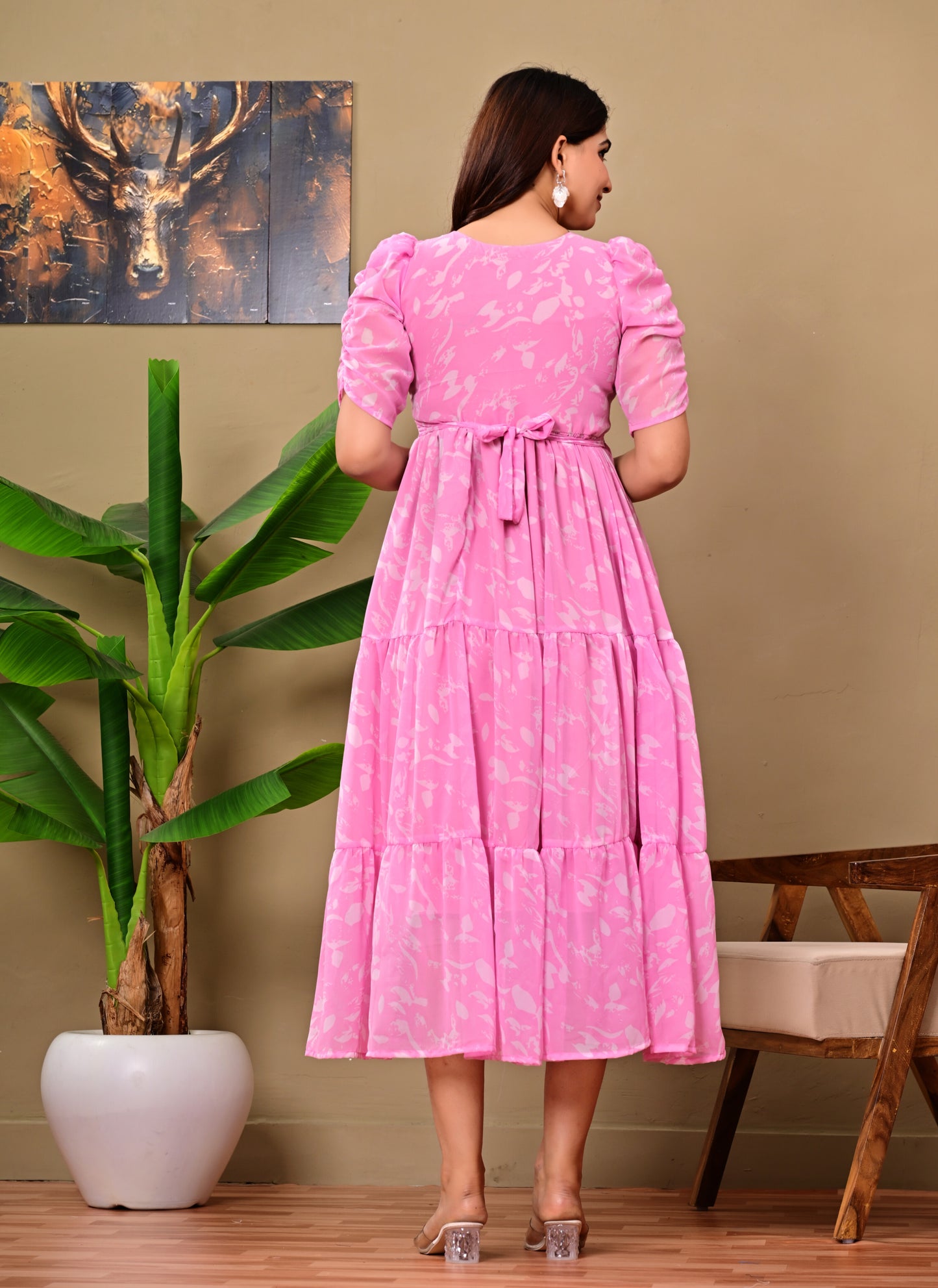 GORGETTE FEEDING KURTIS