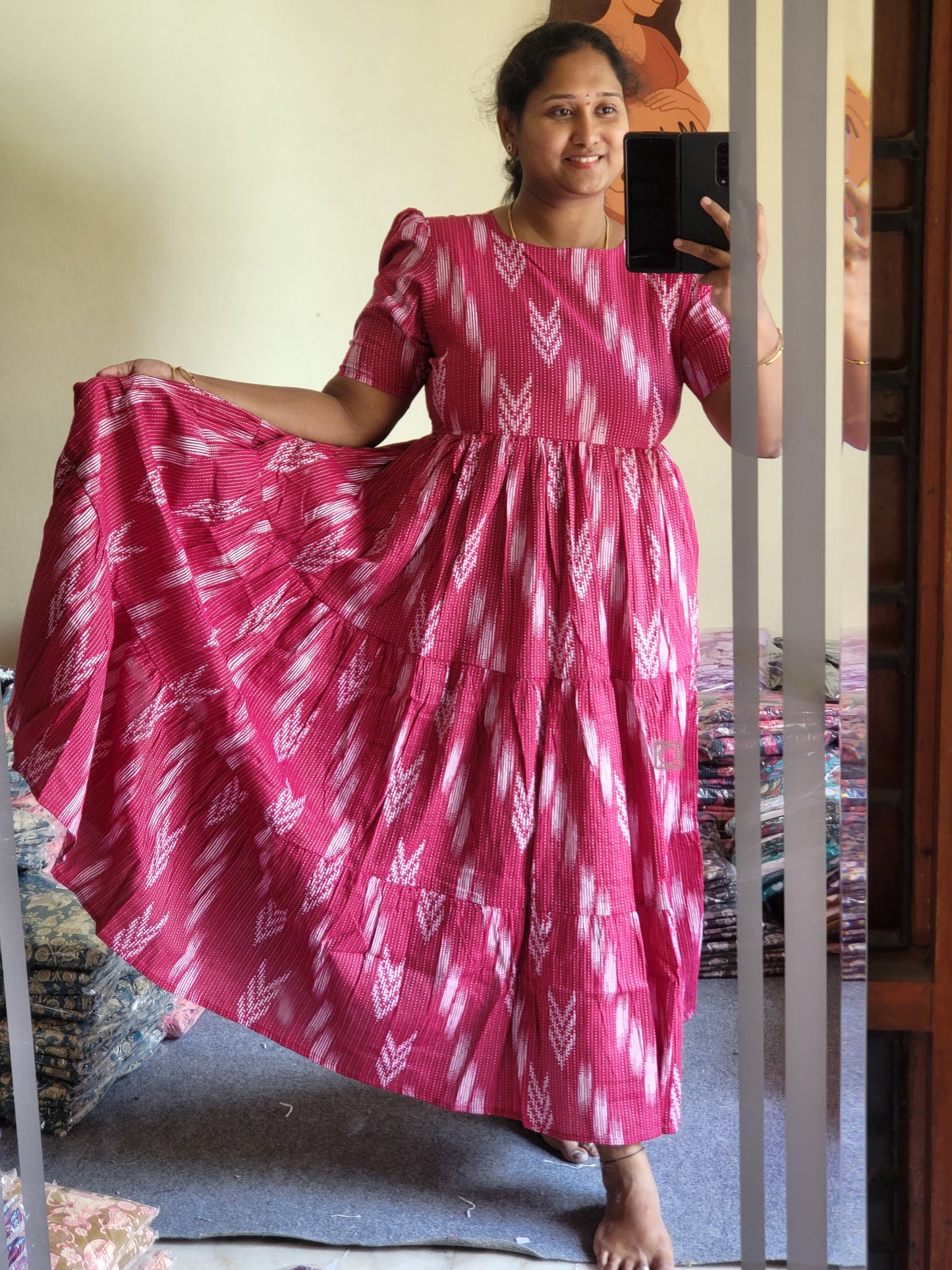 Kathawork feeding kurtis