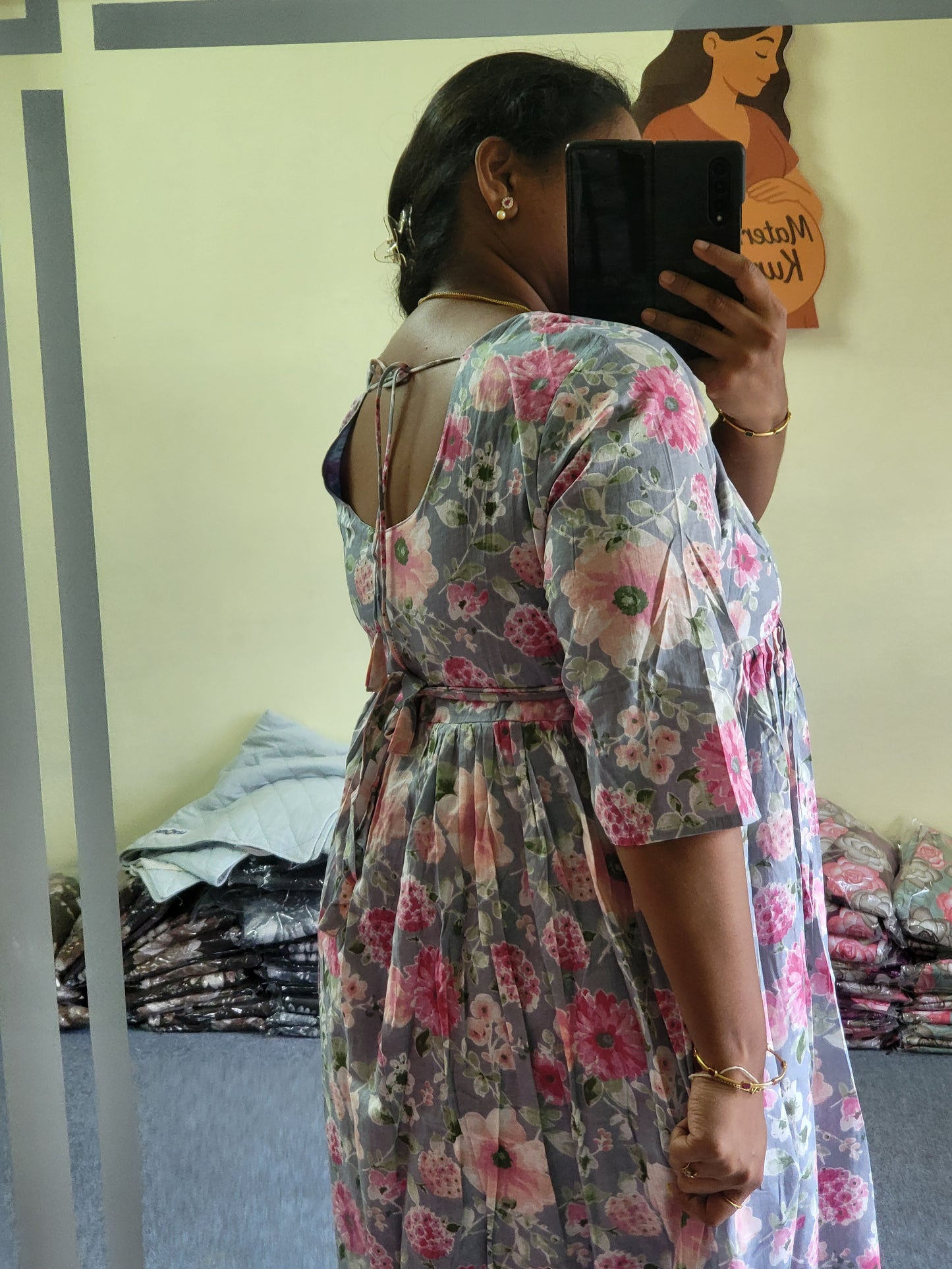 Full lining cotton Anarkali