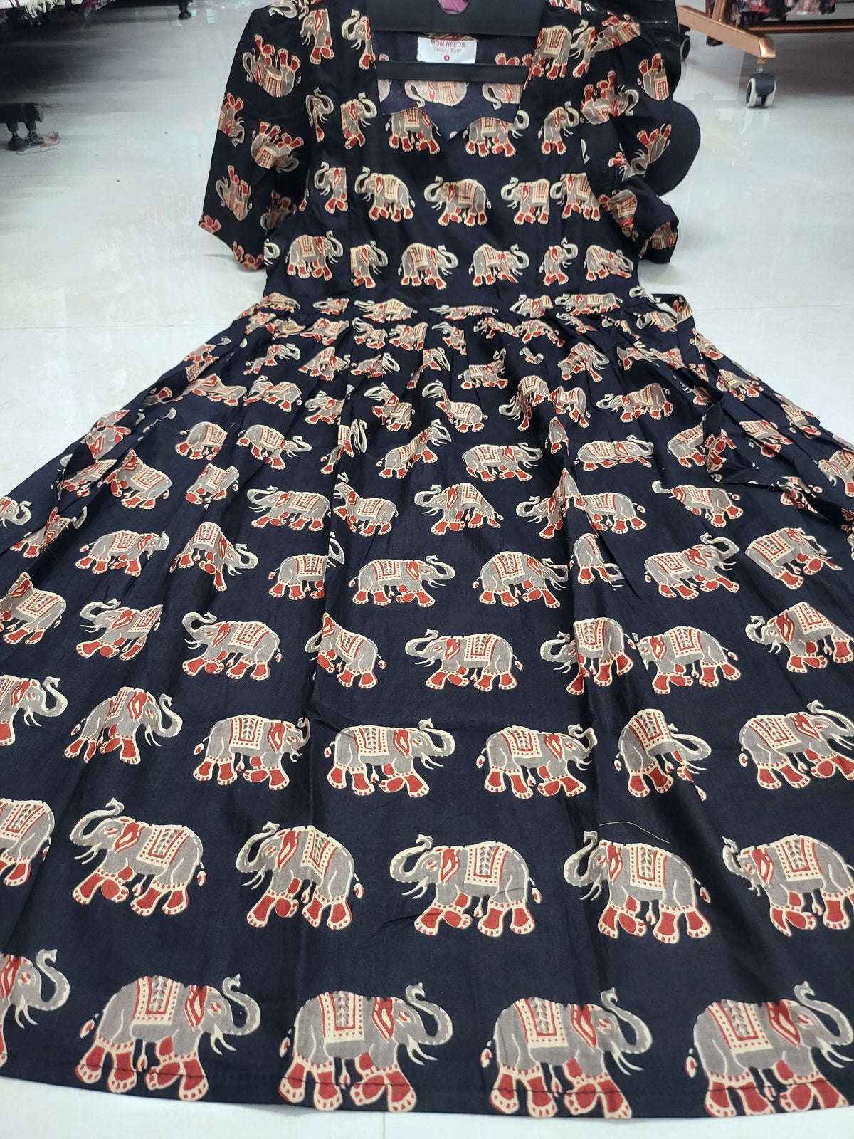 Dailywear feeding kurtis blkelphnt011