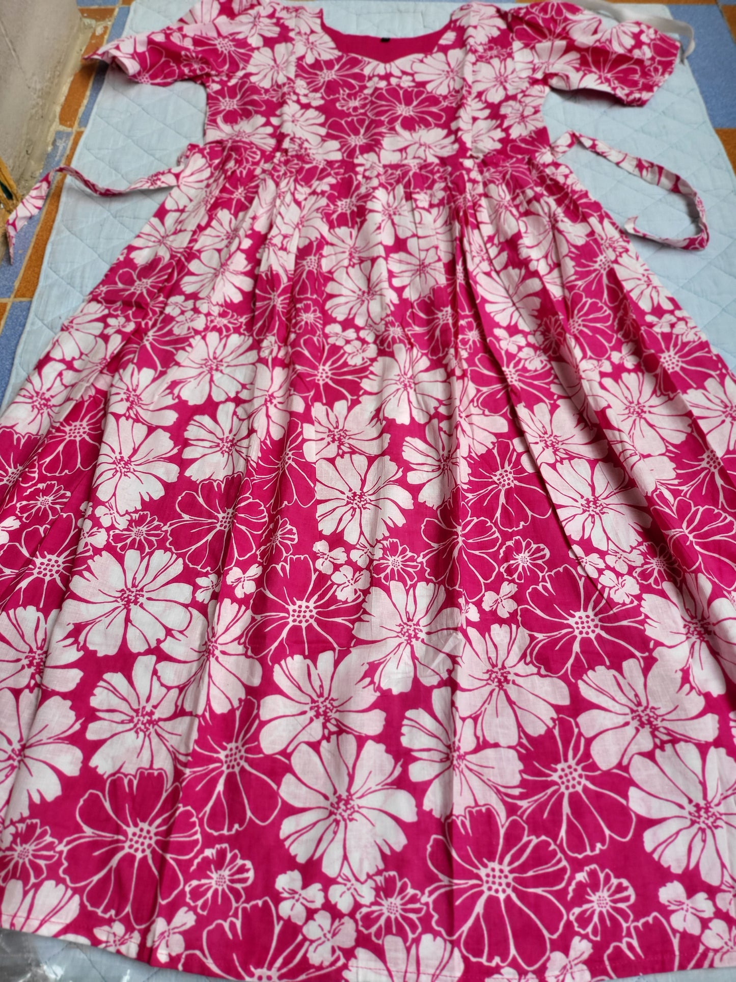 Cotton Lining feeding Anarkali