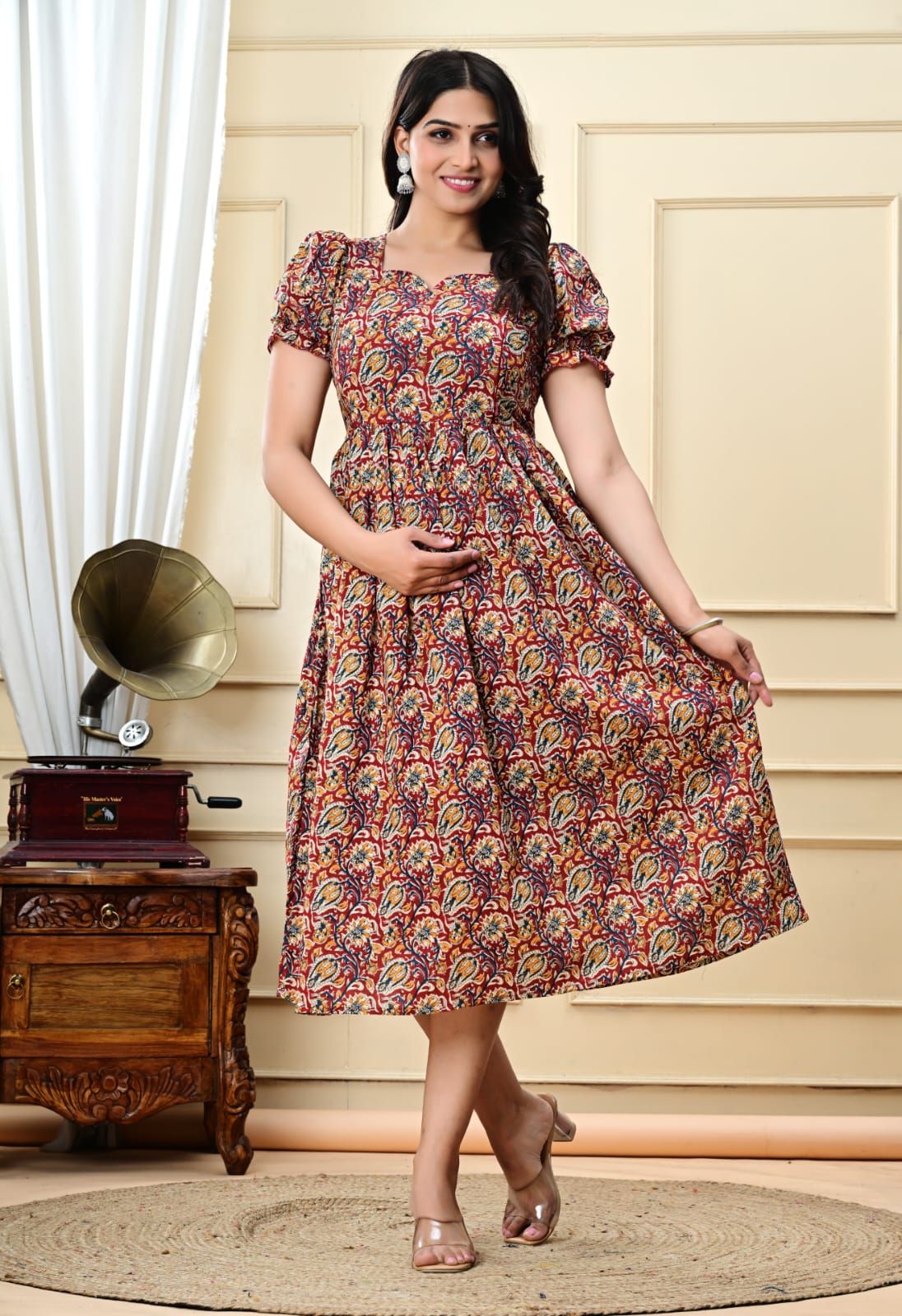 Pure cotton feeding Anarkali Kurtis