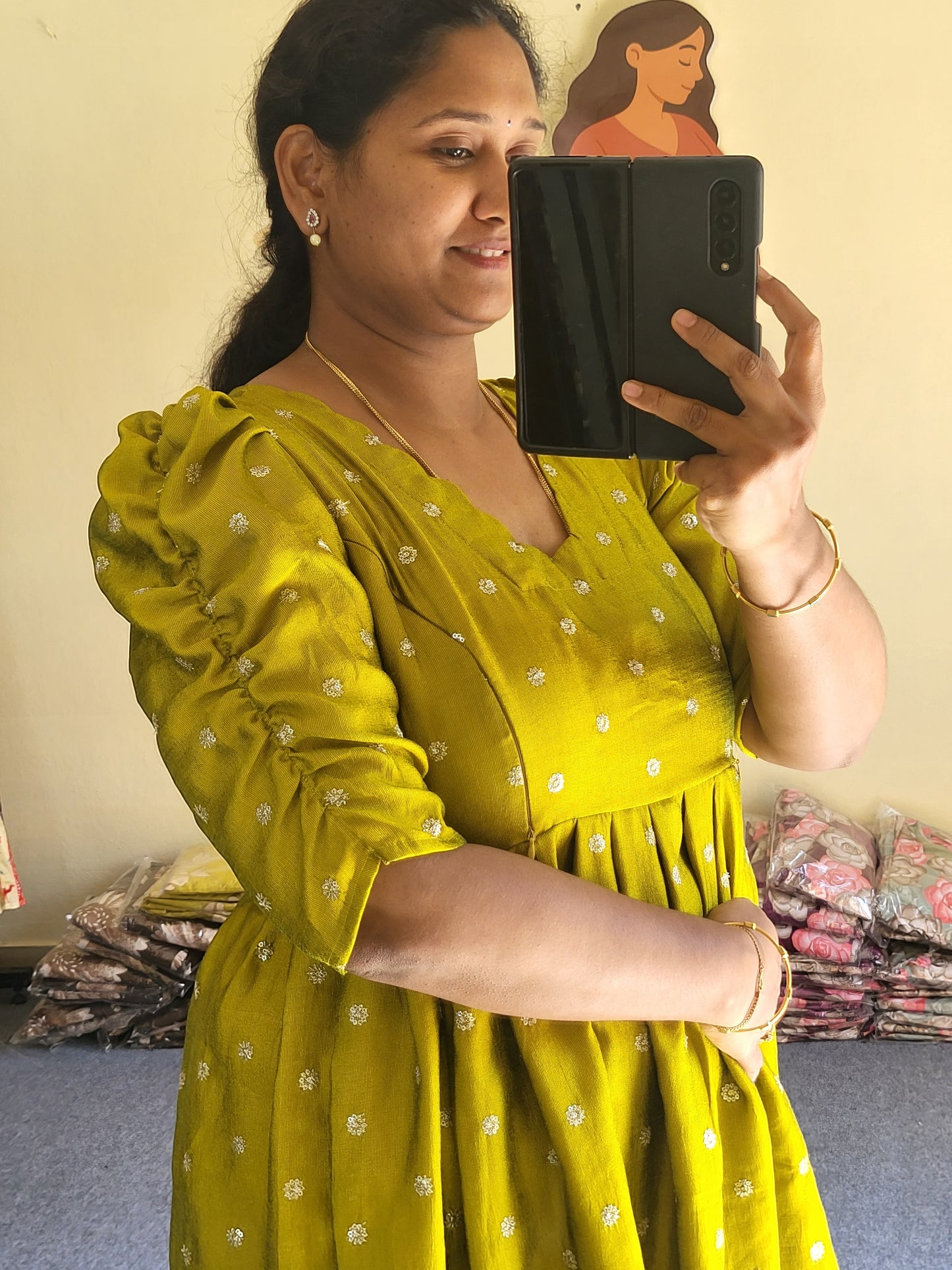 Partywear 1pc in feeding