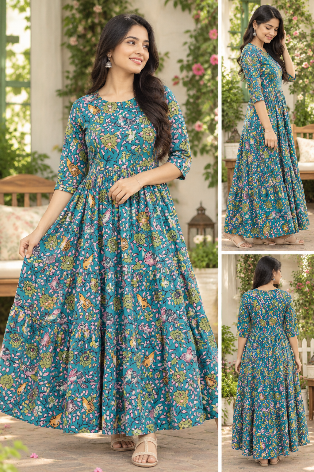 Kalamkaari Kurtis03 (non feeding)