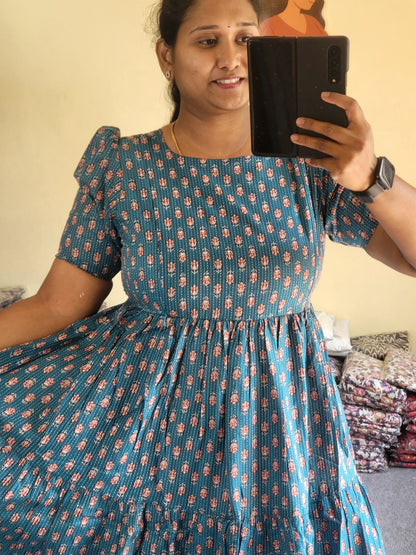 Kathawork feeding kurtis