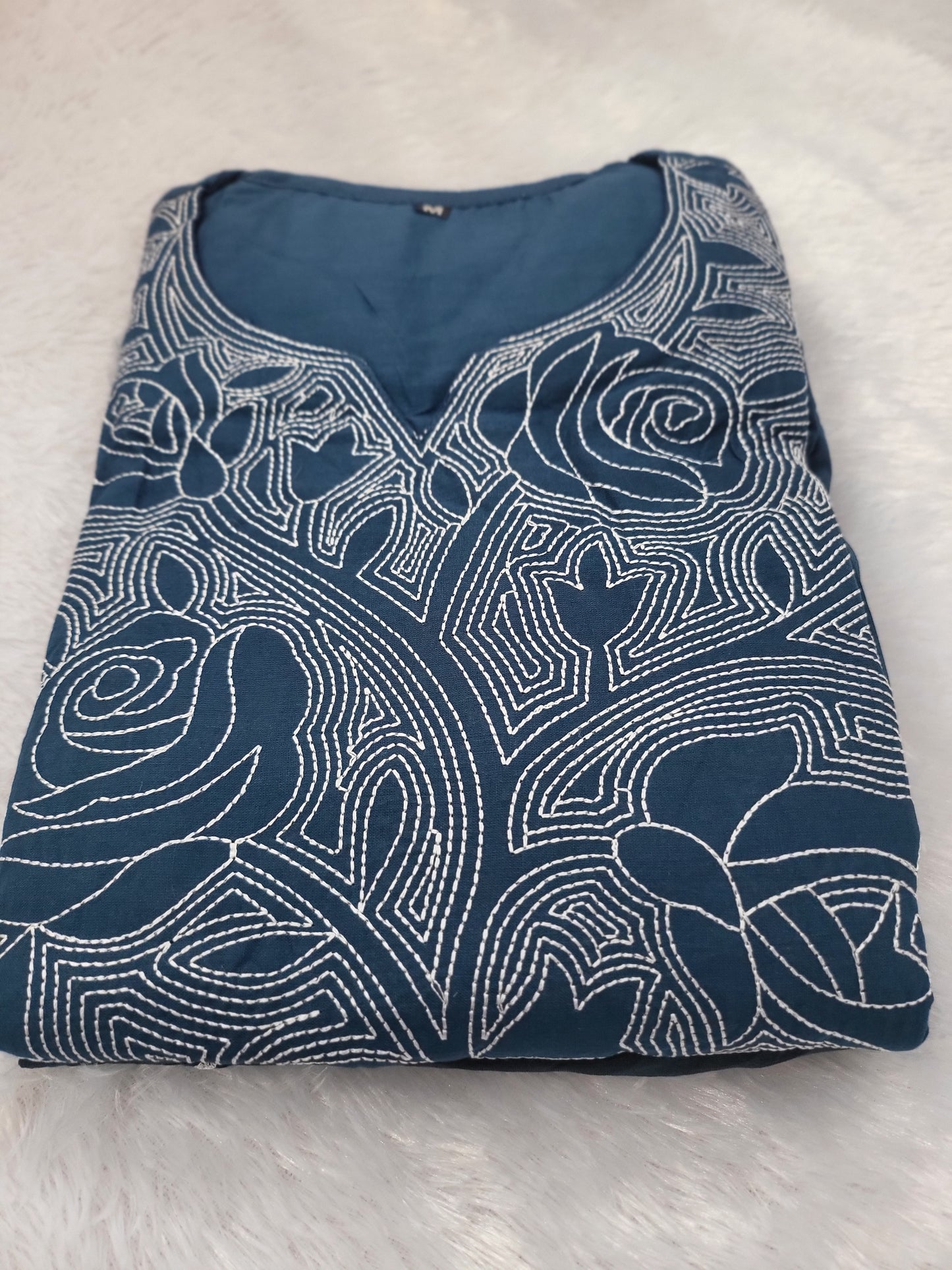 3pc sets in embroidery blue09