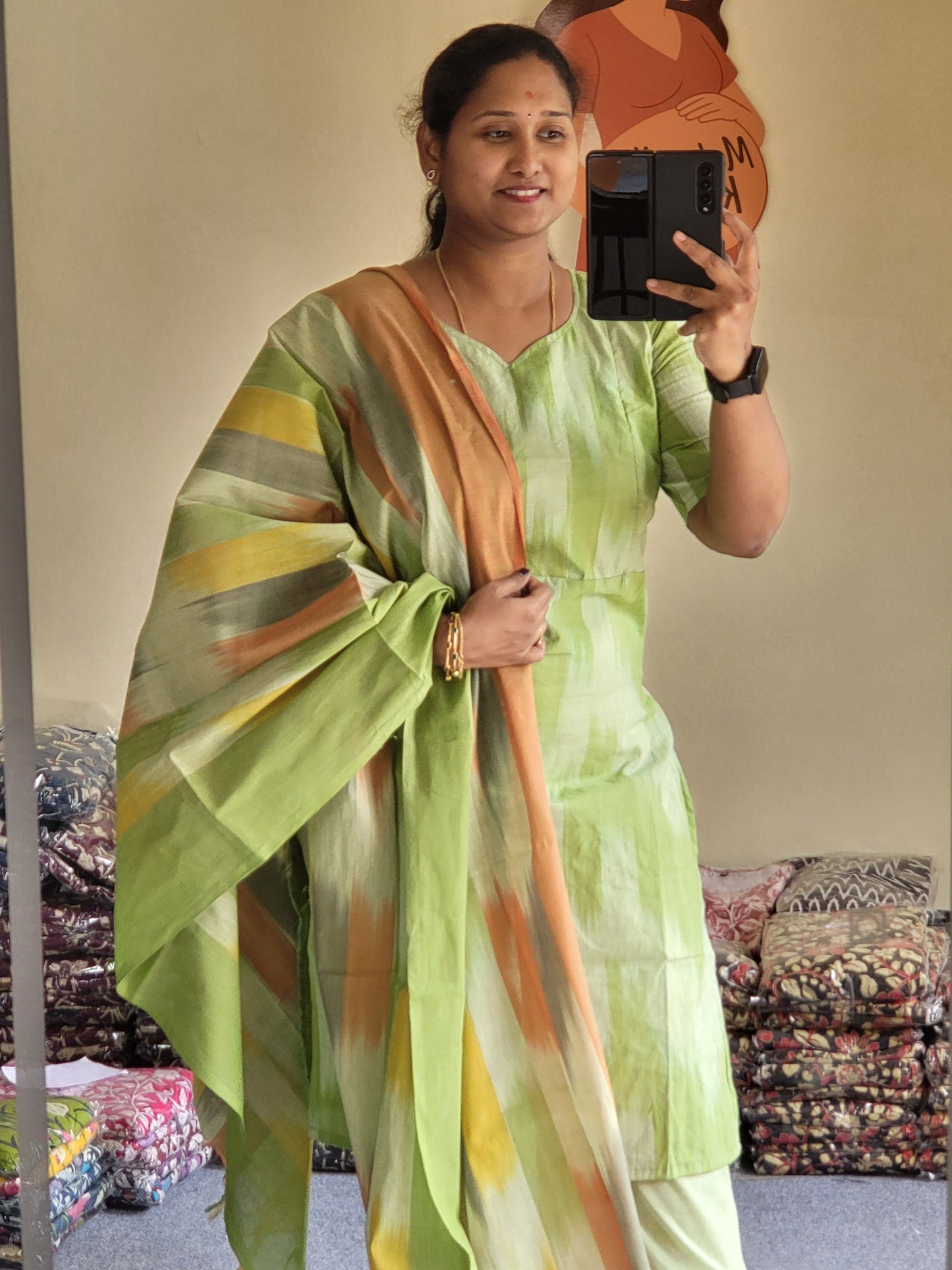 Ikkat 3pc sets in feeding