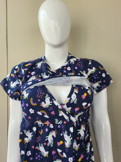 Zipless feeding dress