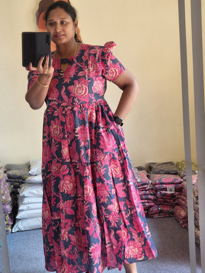 Kathawork feeding kurtis