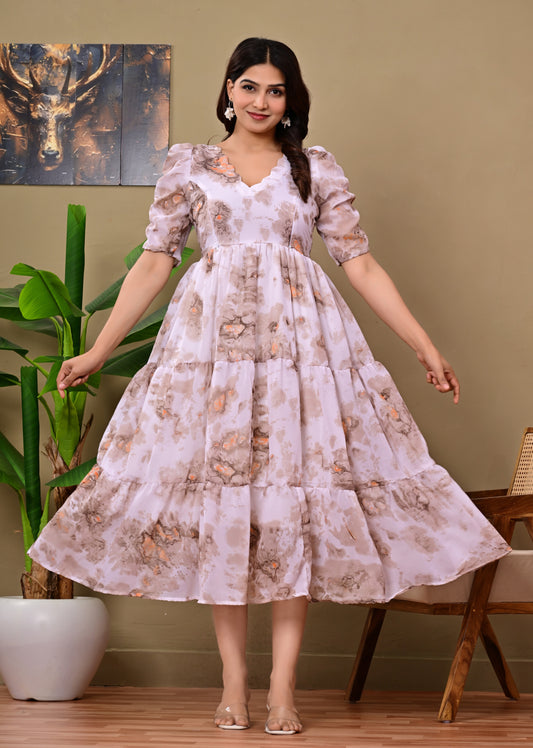 GORGETTE FEEDING KURTIS