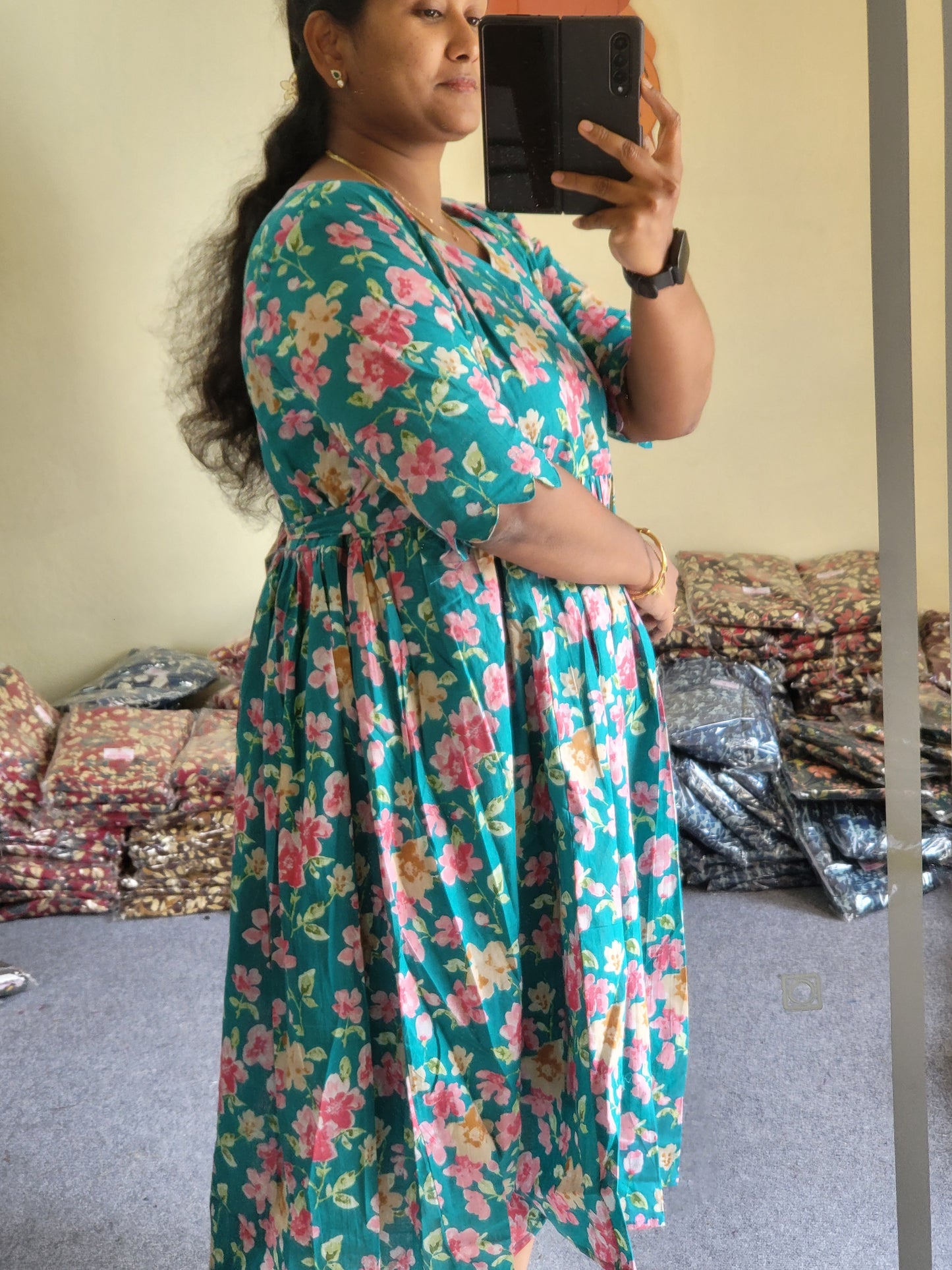 Plus size feeding kurtis