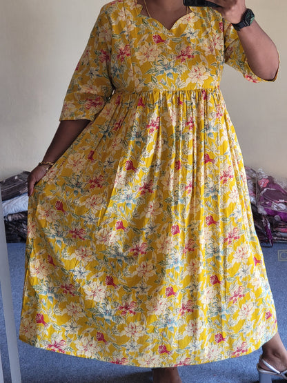 Full lining feeding kurtis