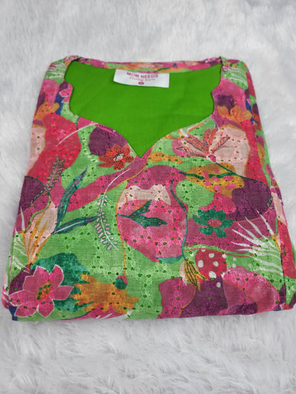 Digital hskoba kurtis green2