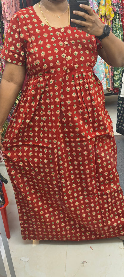 Feeding frock/nighty 004