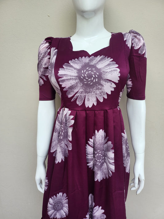 Deltacrepe feeding dresses