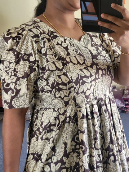 Kalamkaari full lining feeding