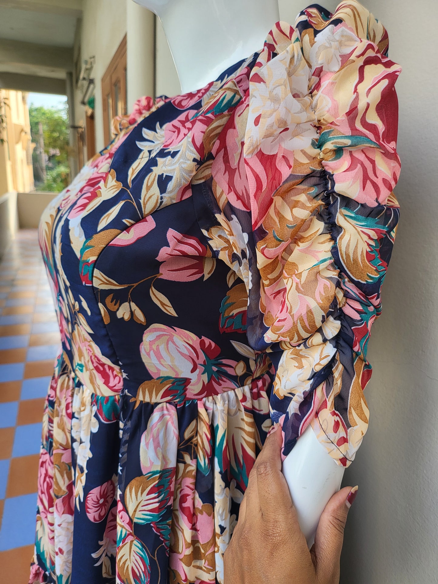 Gorgette Feeding dress