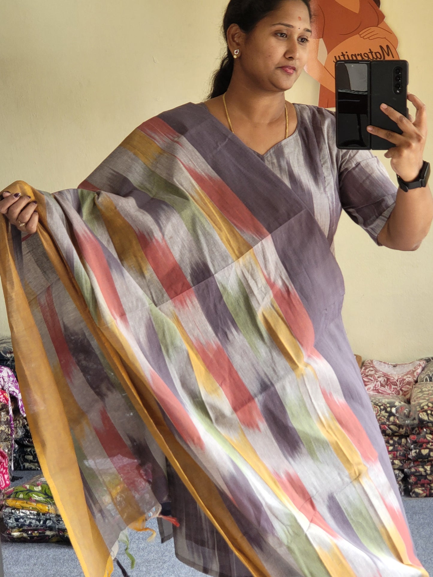 Ikkat 3pc sets in feeding