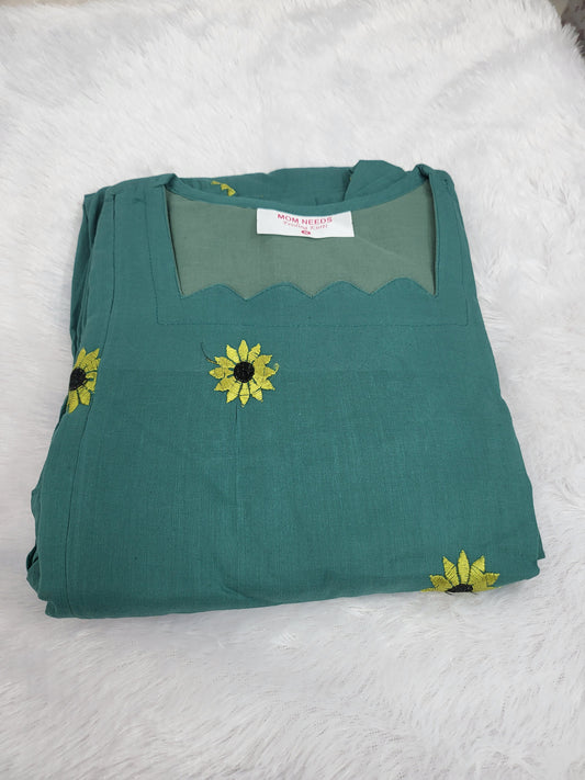 Embroidery frocks seagrn 09
