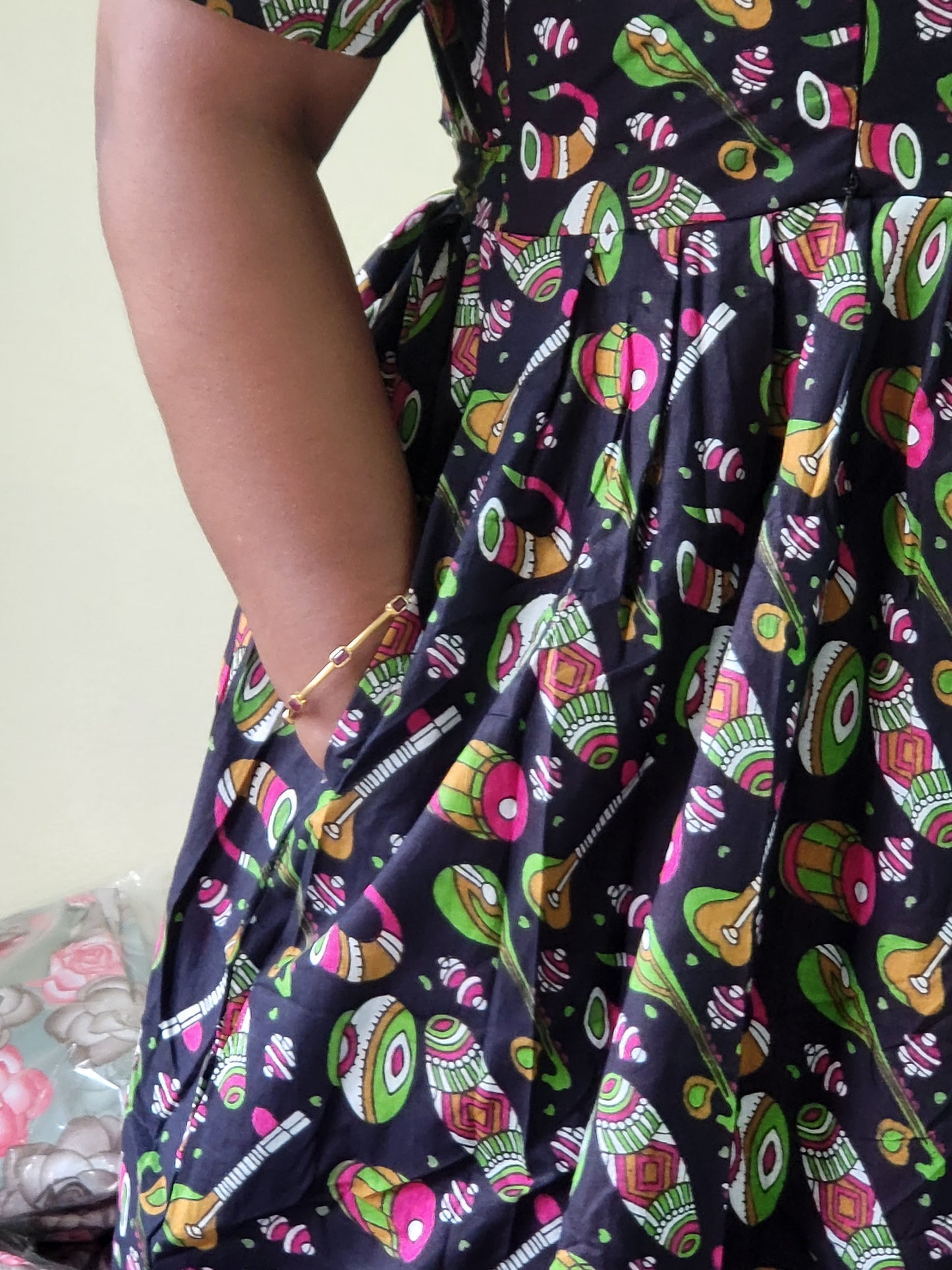 Kalamkaari print feeding kurtis