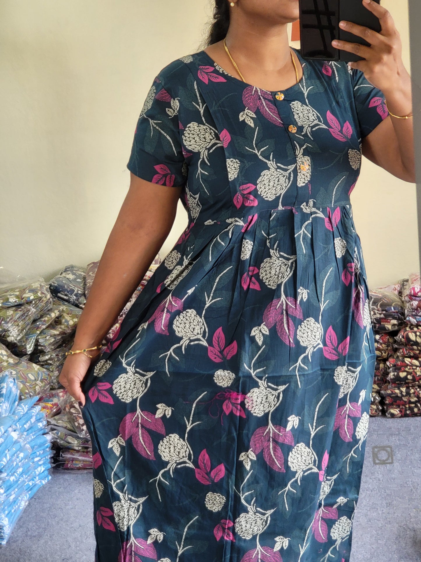 2 in 1 Feeding Frock/ nighties