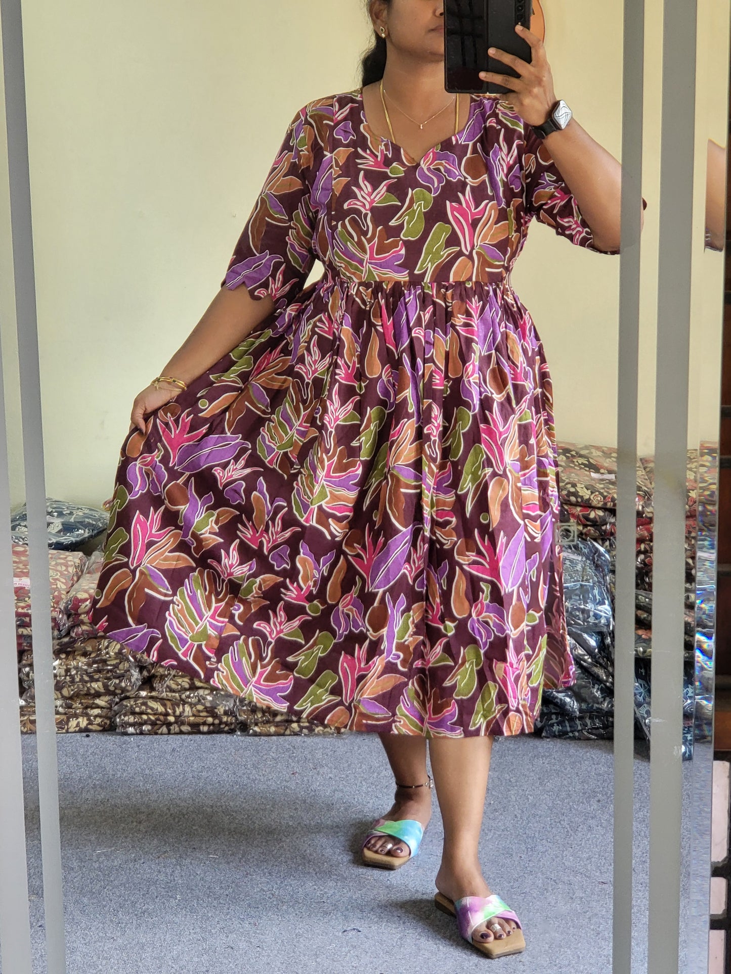 Plus sizes feeding kurtis