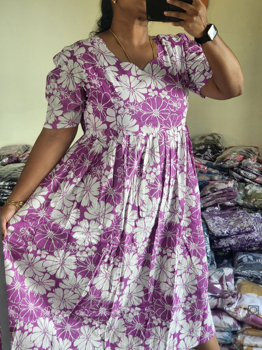 Pure cotton feeding kurtis