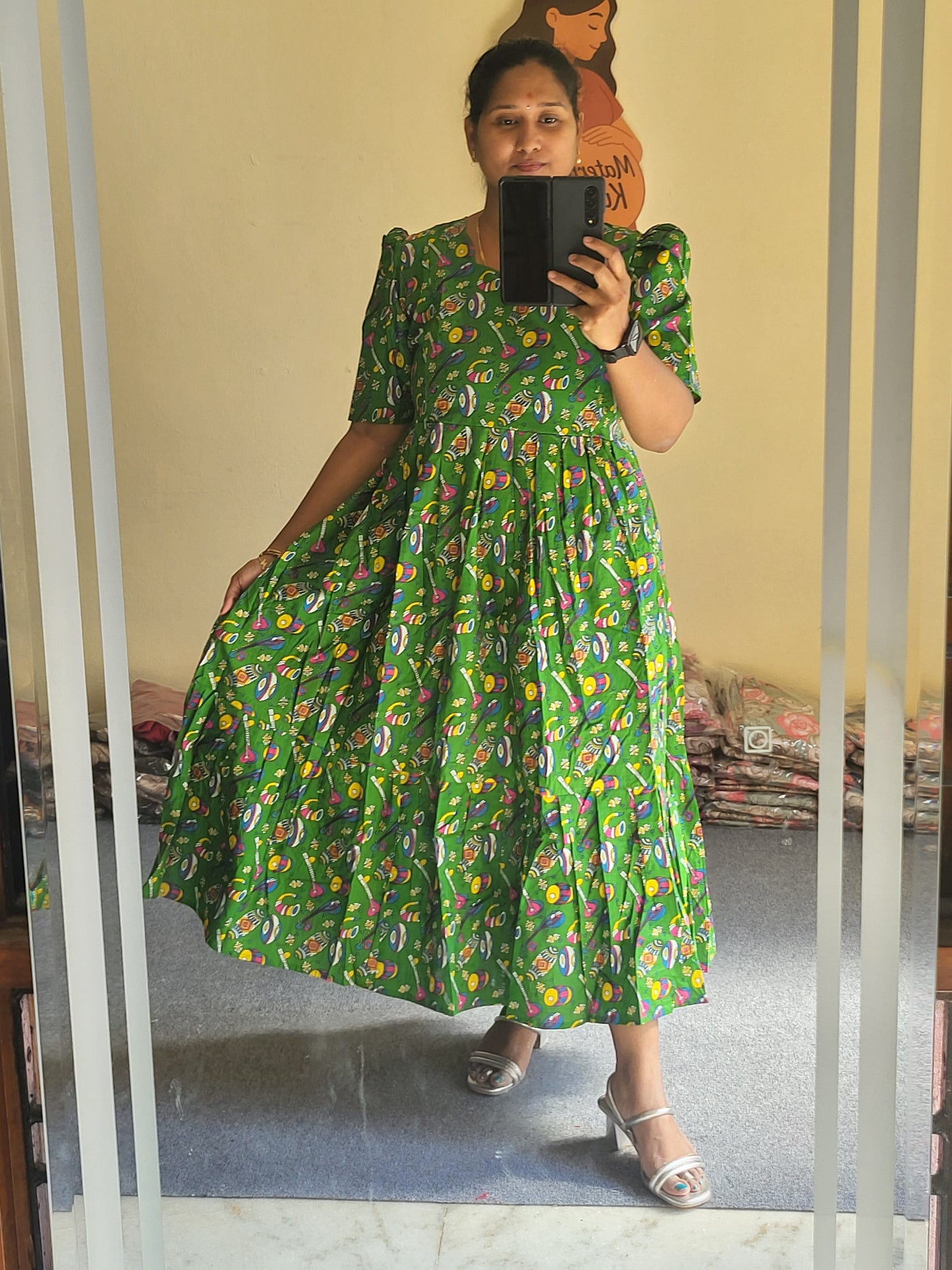 Kalamkaari full lining feeding