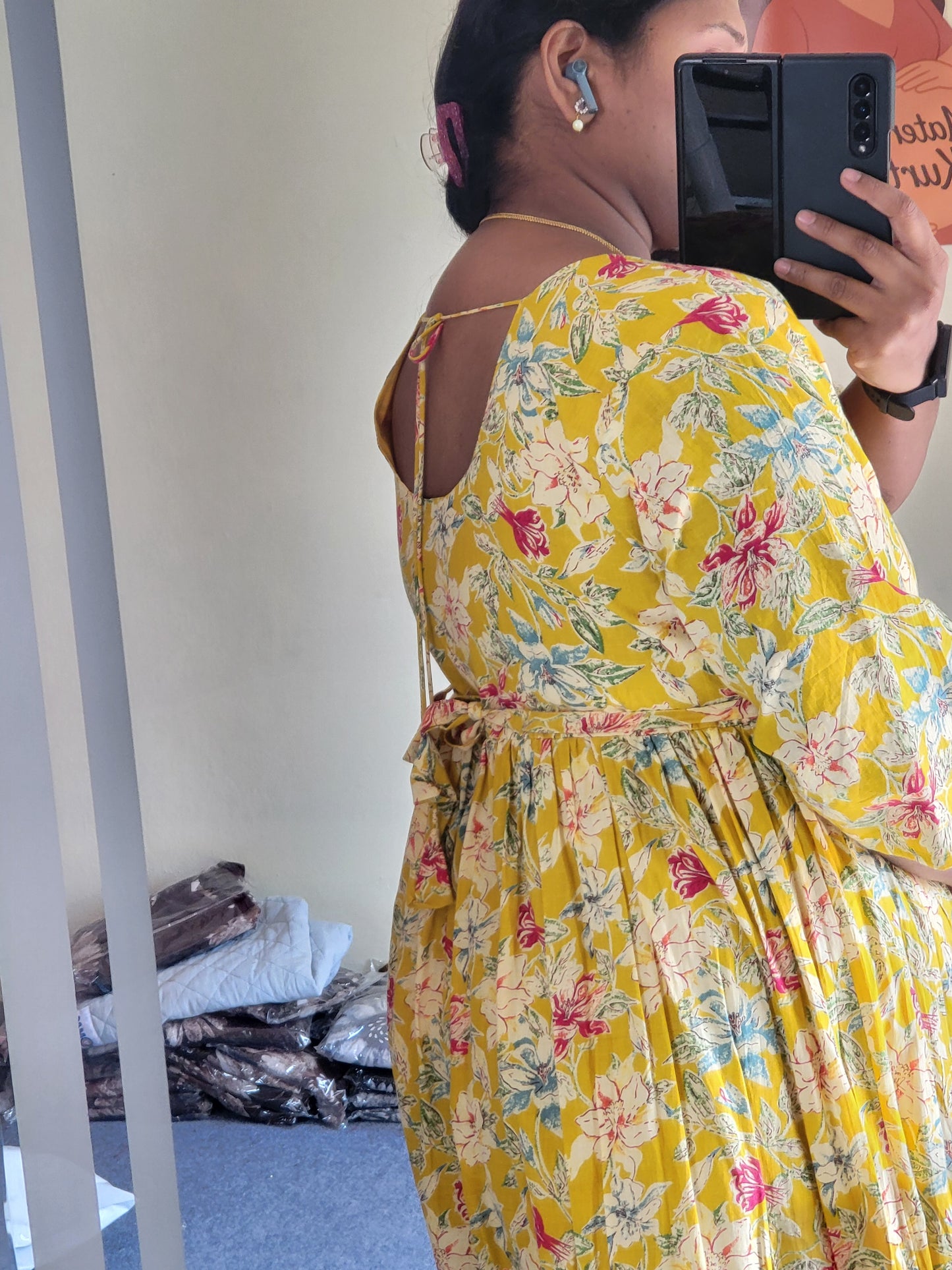 Full lining feeding kurtis