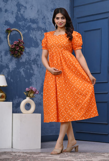 Pure cotton feeding Anarkali