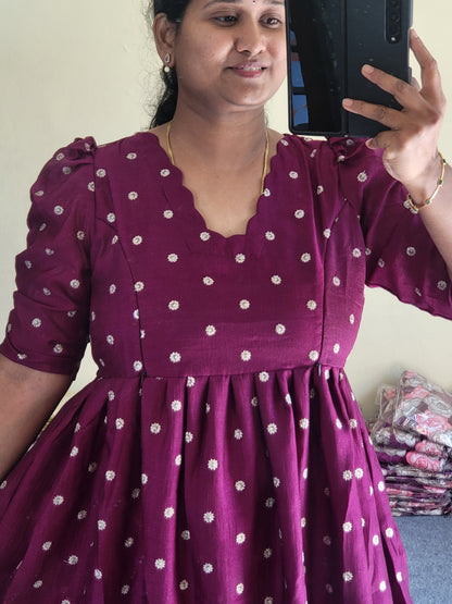 Partywear wear 1pc feeding