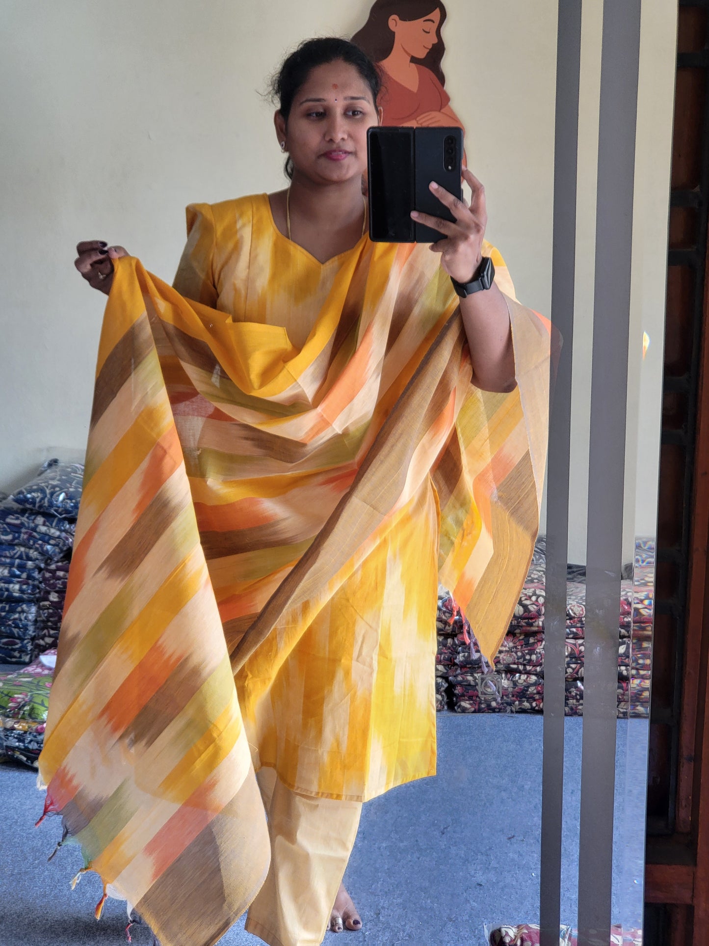 Ikkat 3pc sets in feeding