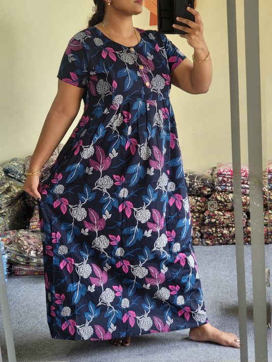 2 in 1 feeding frock/nighty