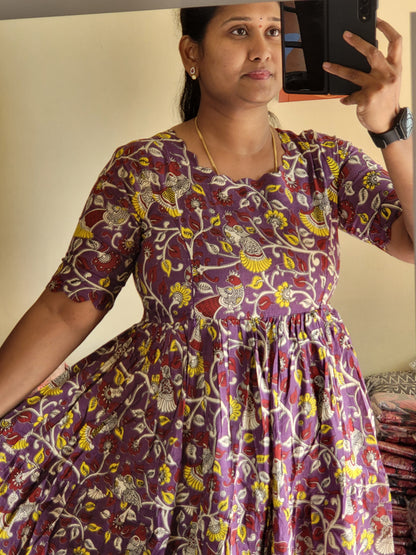 Kalamkaari feeding kurtis