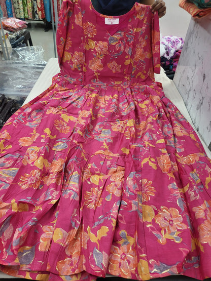 Chanderi silk feeding kurtis 1