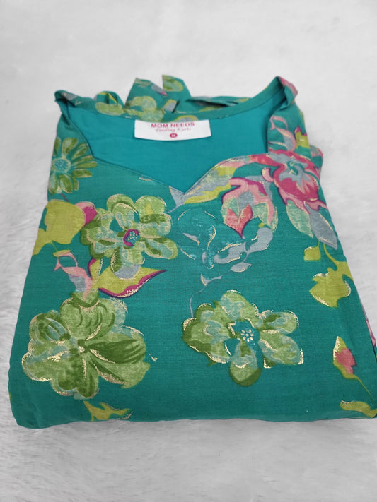 Chanderi feeding frocks rama3
