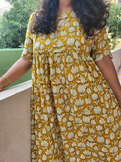 Cutwork feeding Anarkali Kurtis